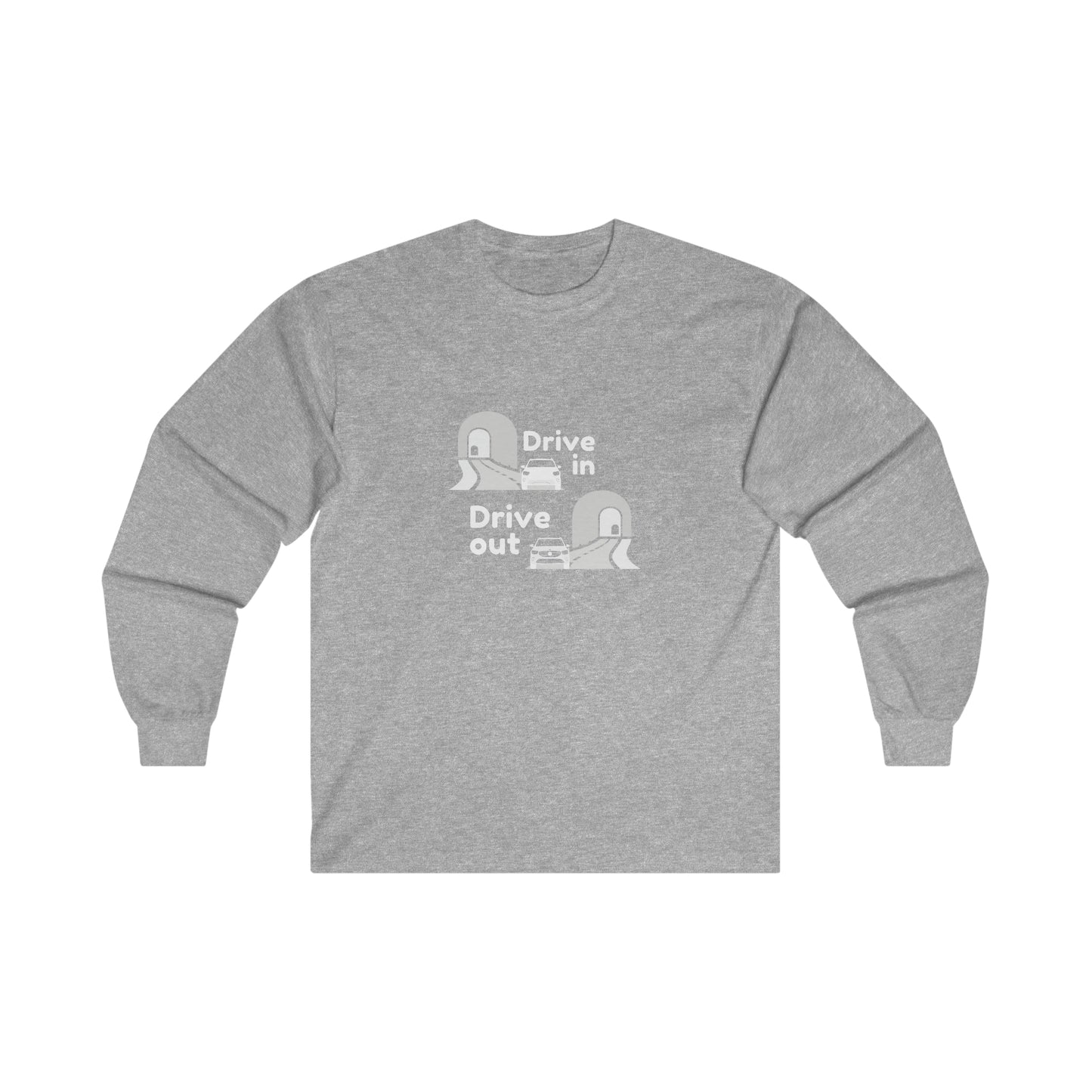 Drive In Drive Out Long Sleeve DMB Tee