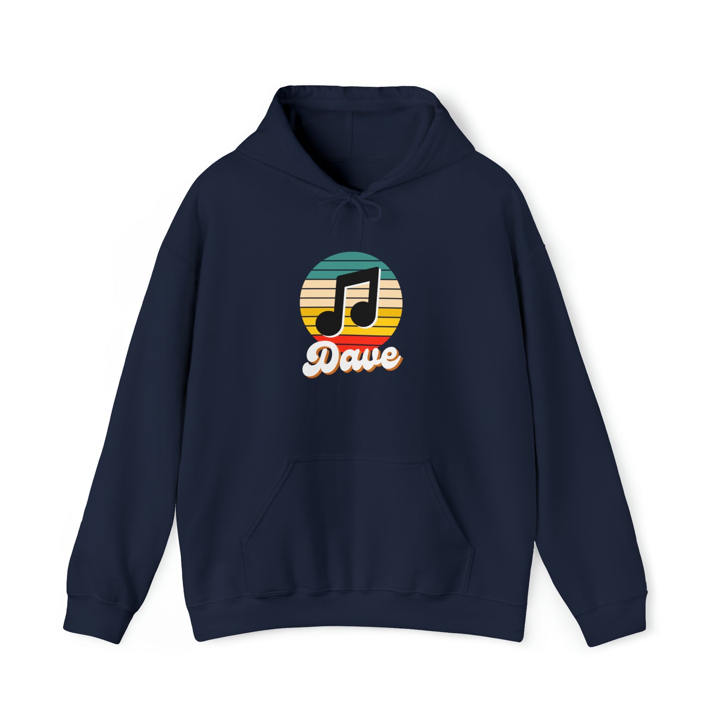 Dave Retro Style Unisex DMB Hooded Sweatshirt