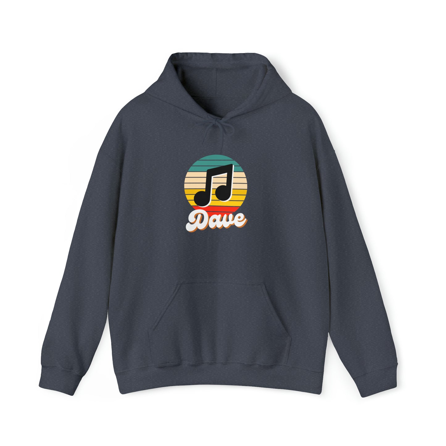 Dave Retro Style Unisex DMB Hooded Sweatshirt