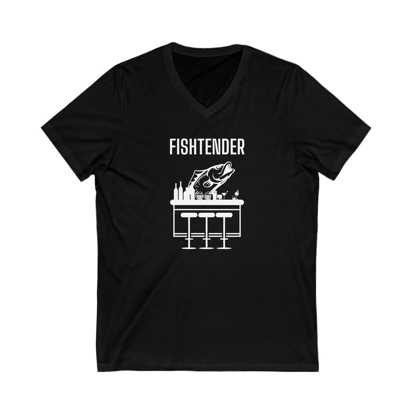 FishTender DMB V-Neck Tee