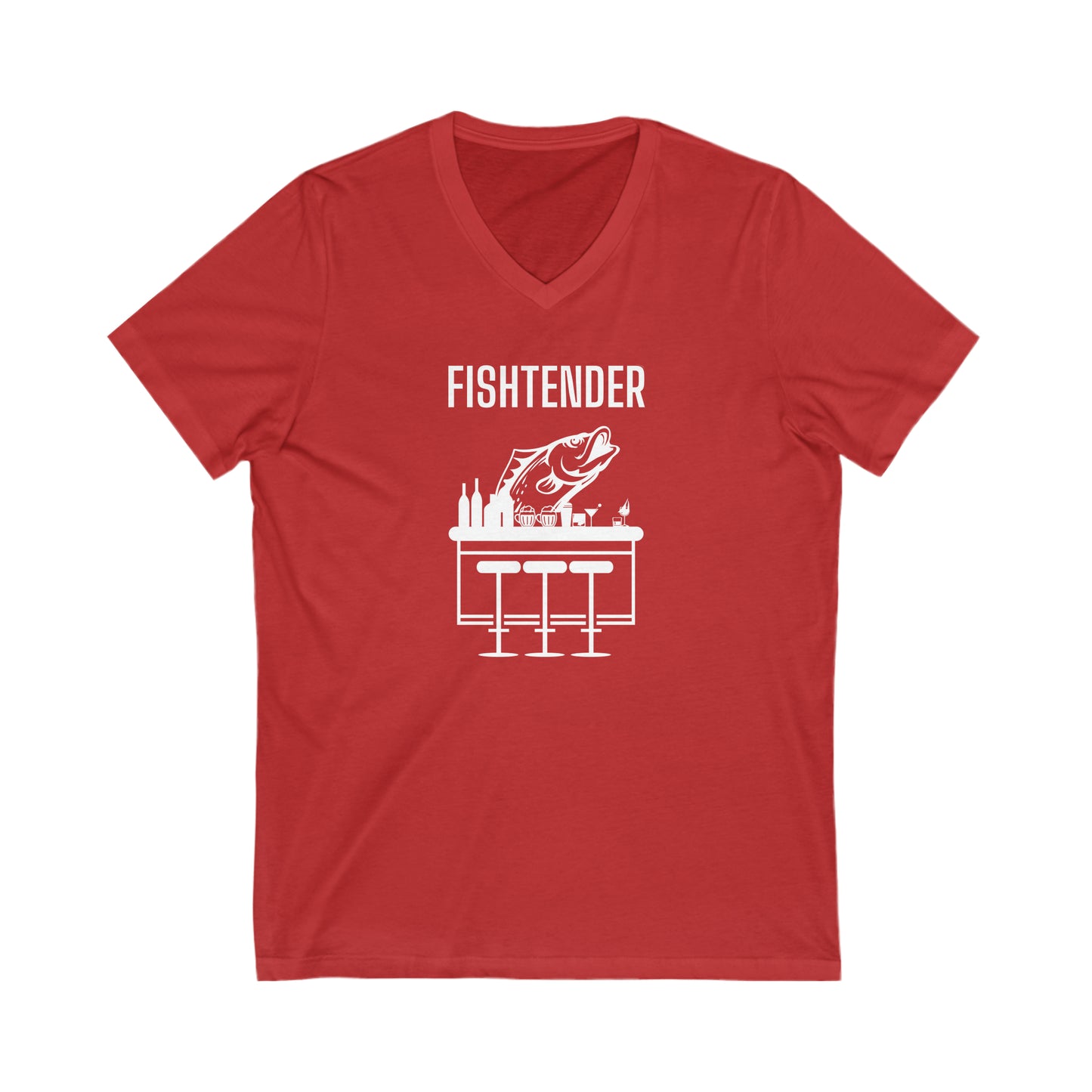 FishTender DMB V-Neck Tee