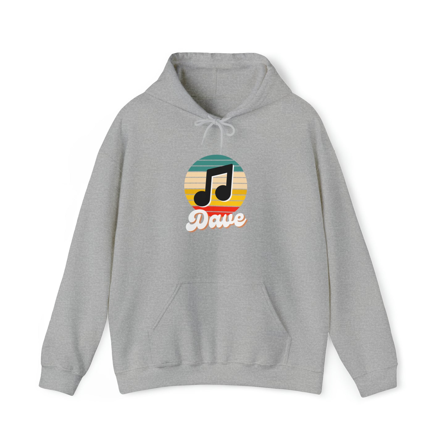 Dave Retro Style Unisex DMB Hooded Sweatshirt