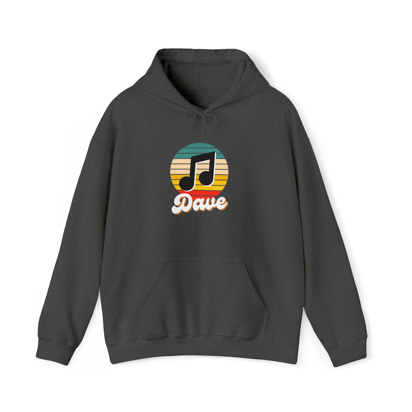 Dave Retro Style Unisex DMB Hooded Sweatshirt