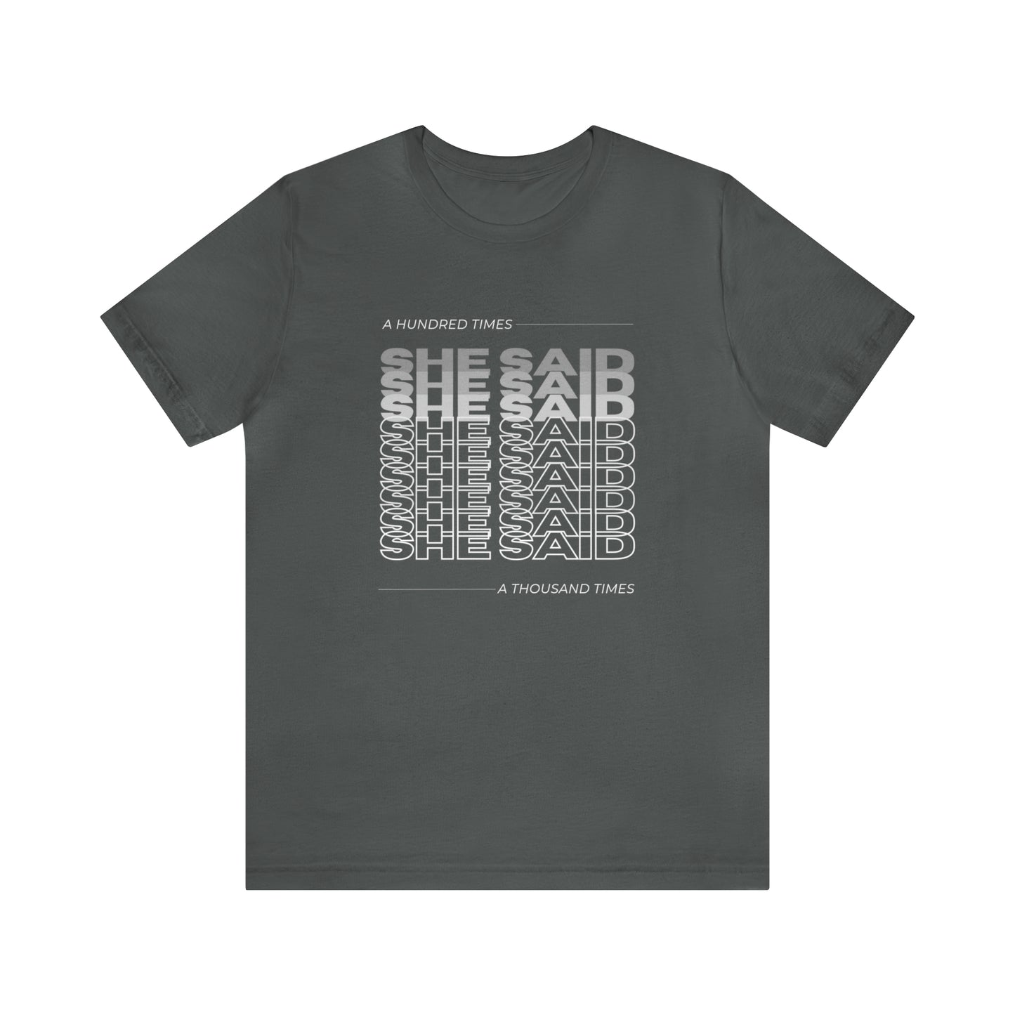 She Said Unisex DMB T-Shirt
