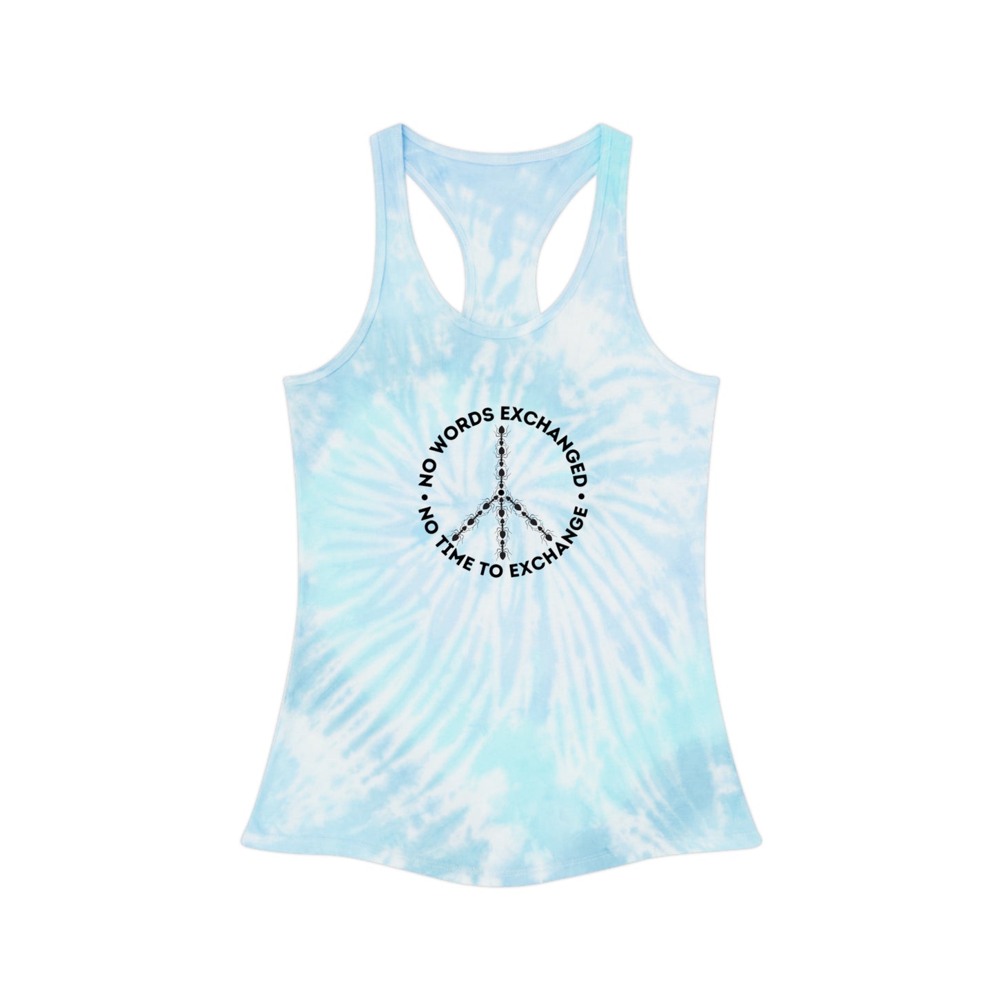 Ants Marching Peace Sign Tie Dye DMB Tank