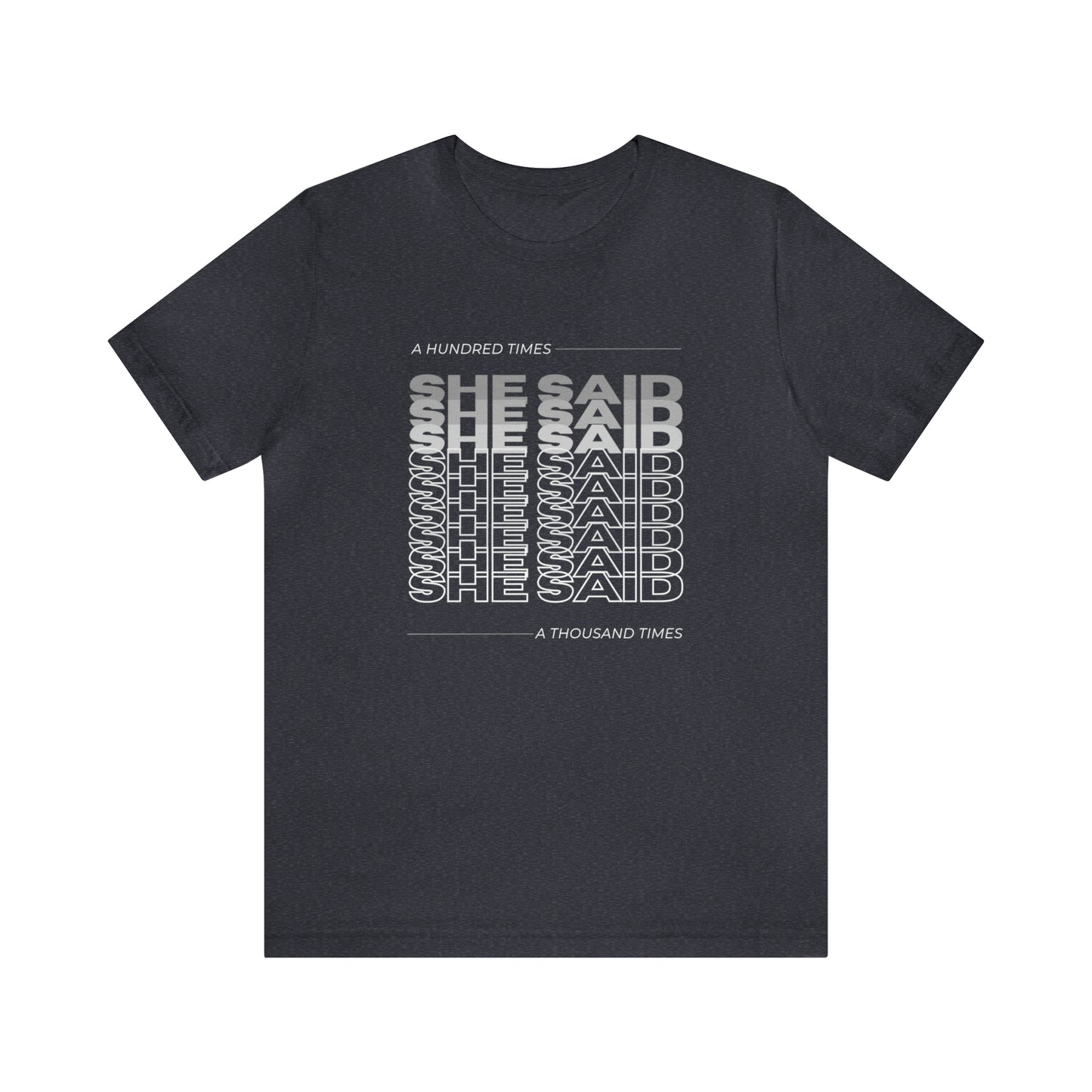 She Said Unisex DMB T-Shirt