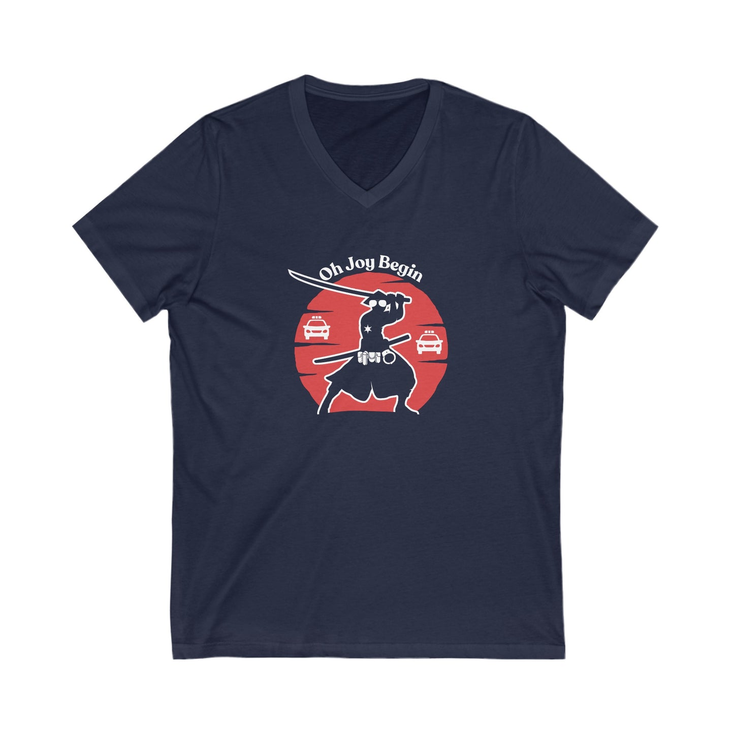 Samurai Cop Unisex DMB V-Neck Tee