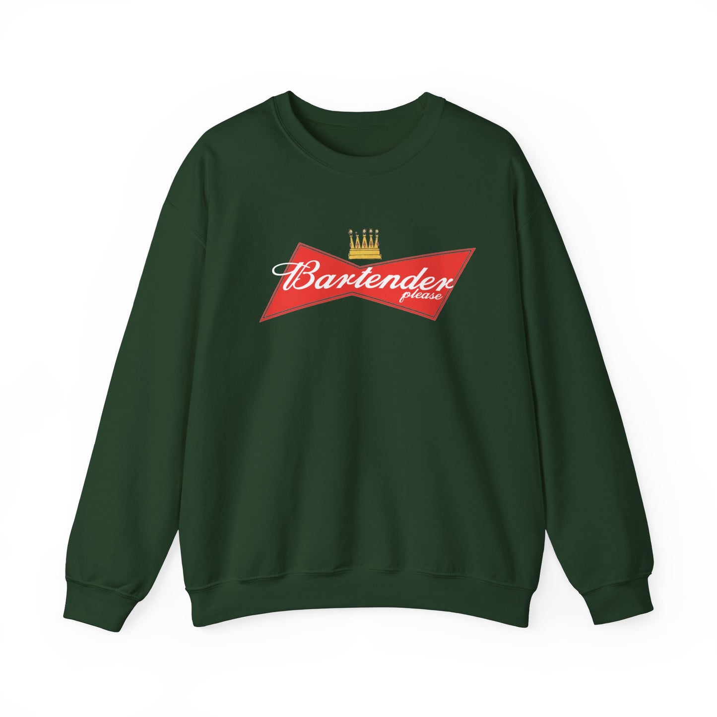 Bartender Please Bud Style Unisex DMB Crewneck Sweatshirt