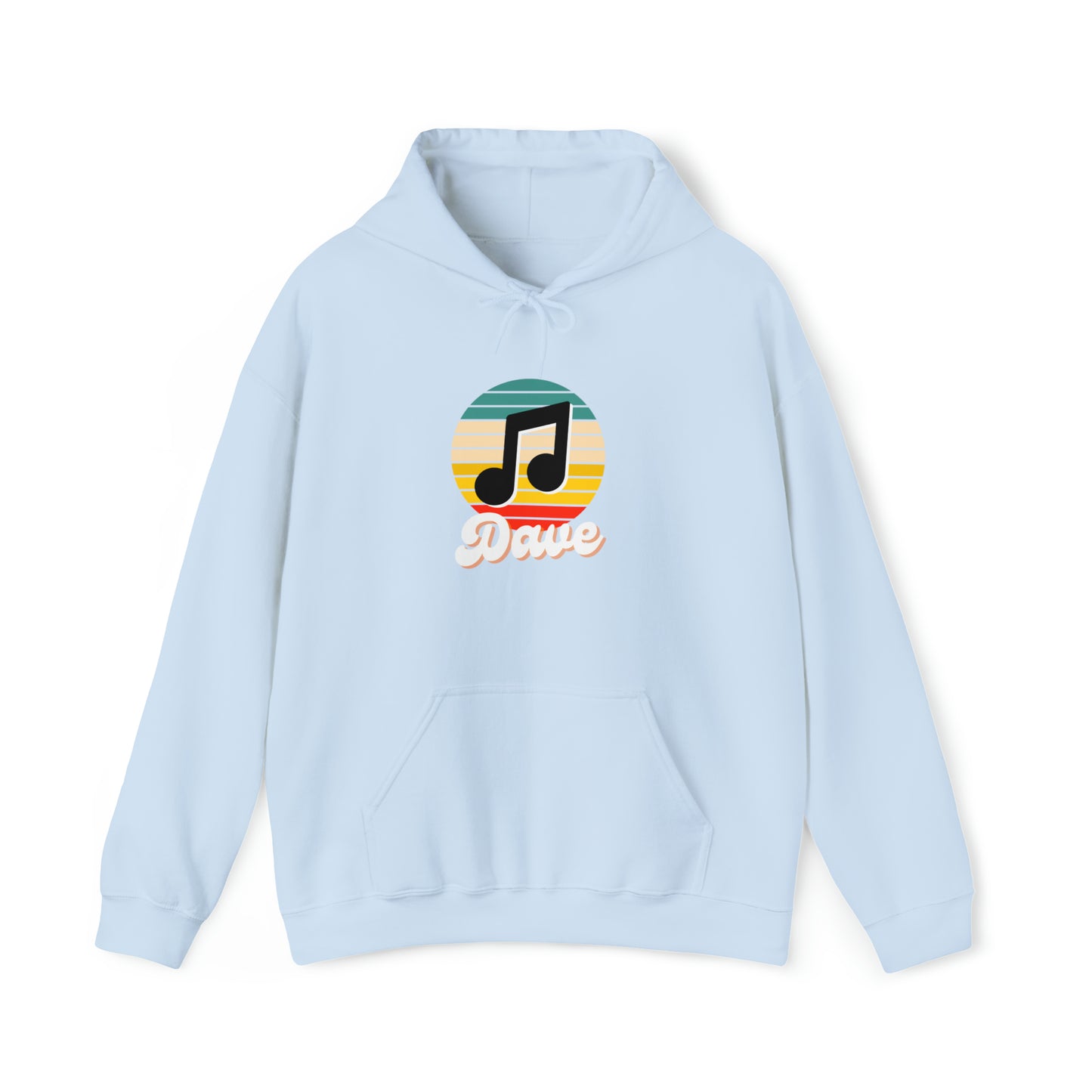 Dave Retro Style Unisex DMB Hooded Sweatshirt