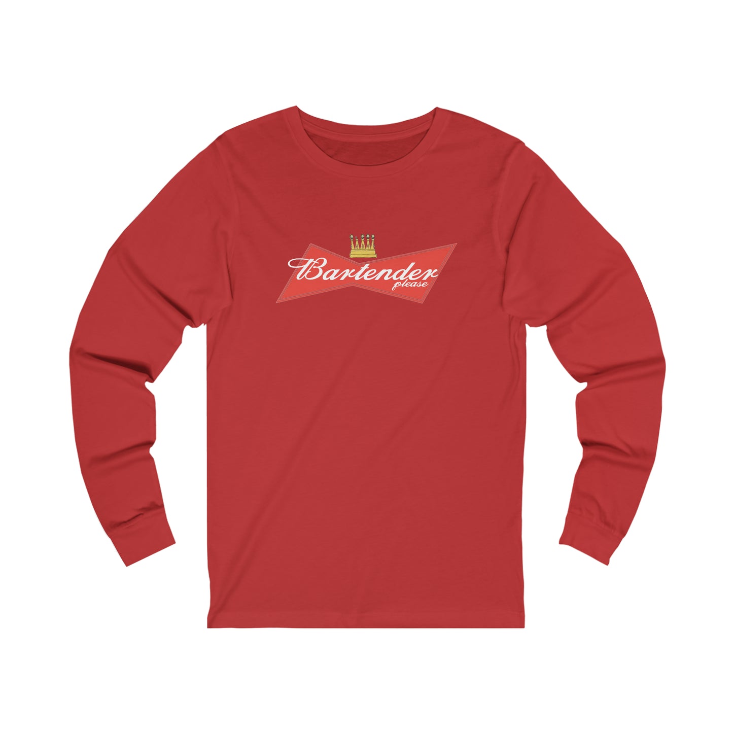 Bartender Please Bud Style Long Sleeve DMB Tee