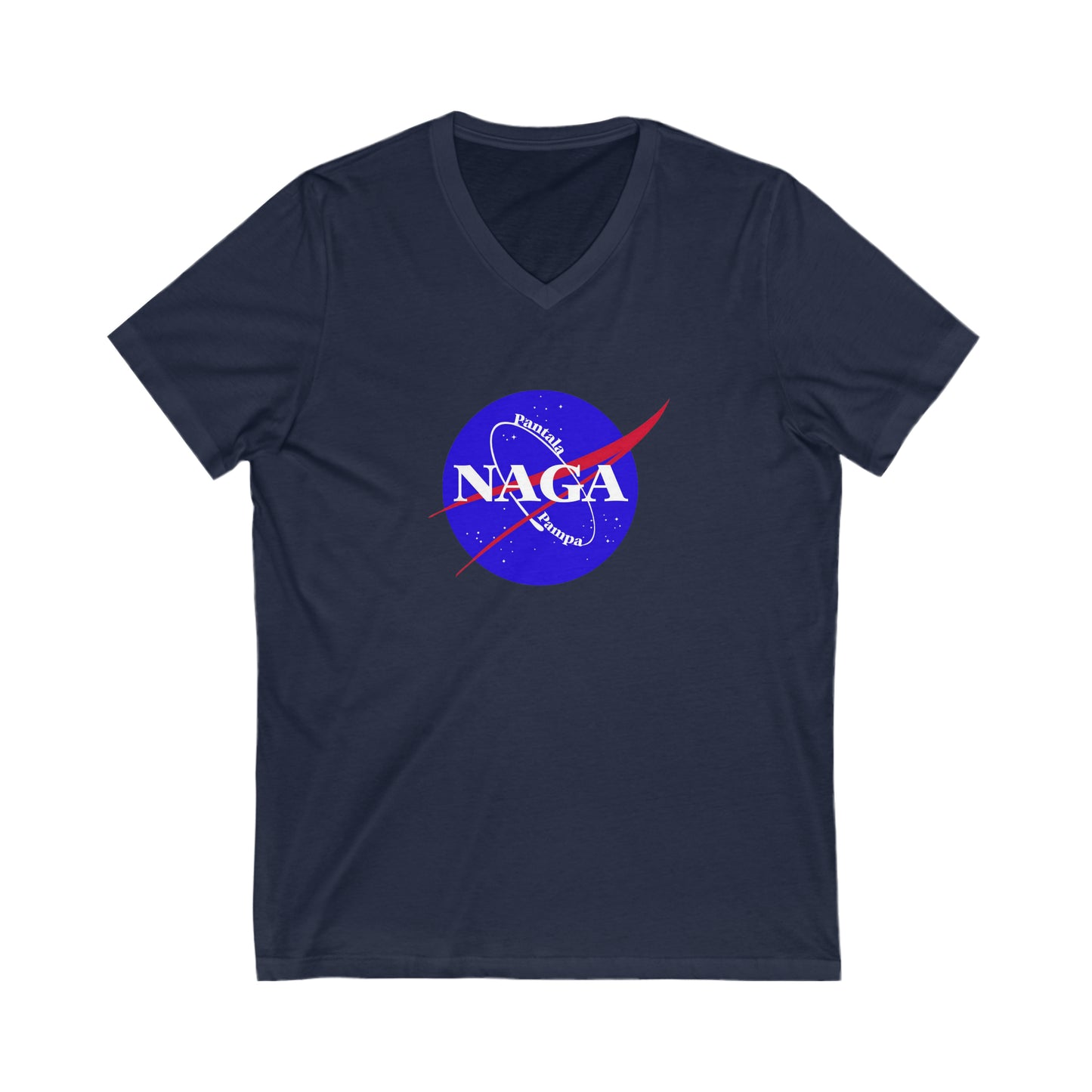 Pantala Naga Pampa NASA Style DMB V-Neck Tee