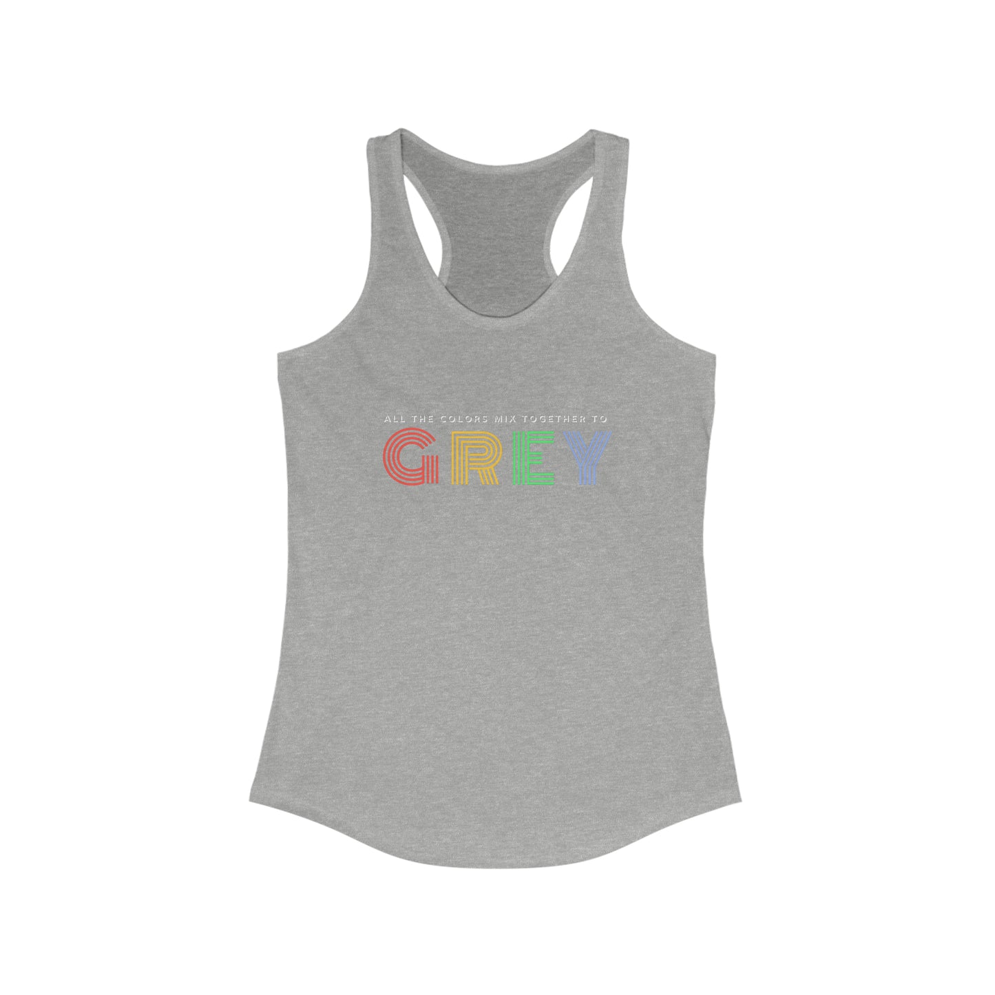 Colors Mix to Grey Women's DMB Tank