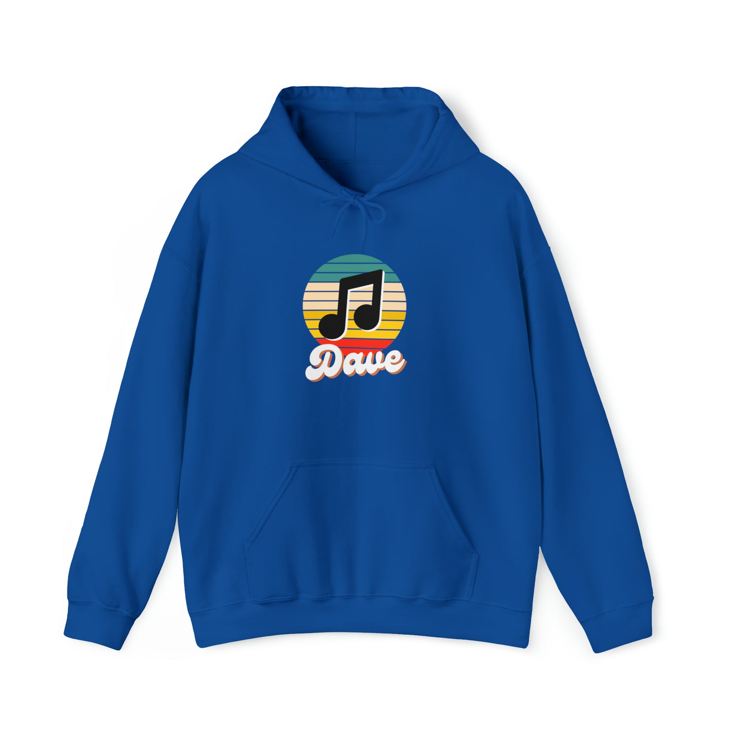 Dave Retro Style Unisex DMB Hooded Sweatshirt
