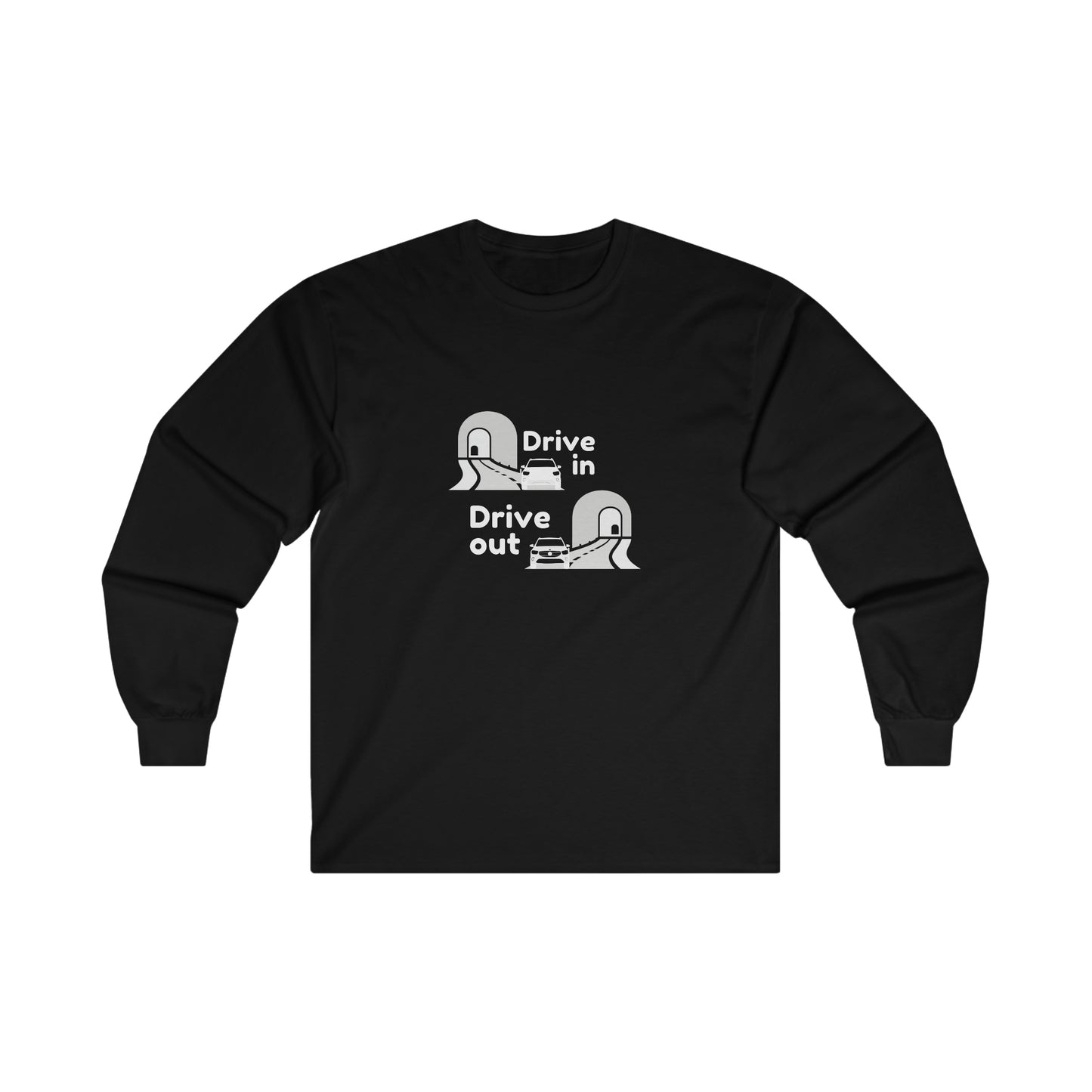 Drive In Drive Out Long Sleeve DMB Tee