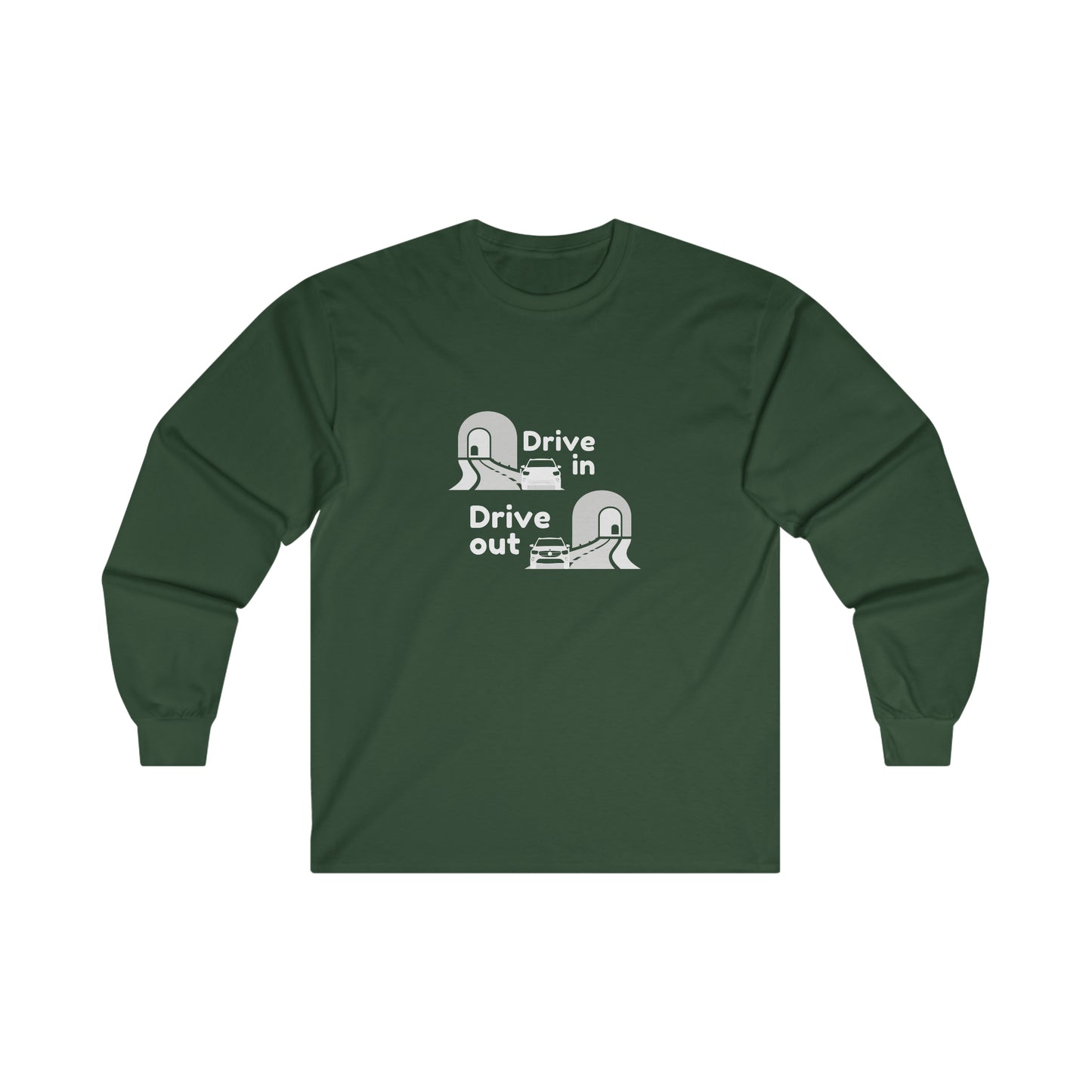Drive In Drive Out Long Sleeve DMB Tee