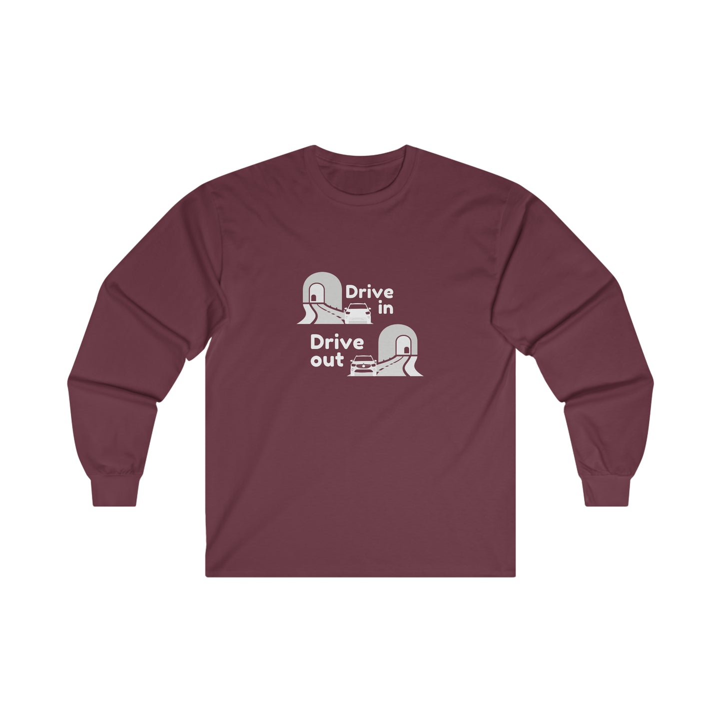 Drive In Drive Out Long Sleeve DMB Tee