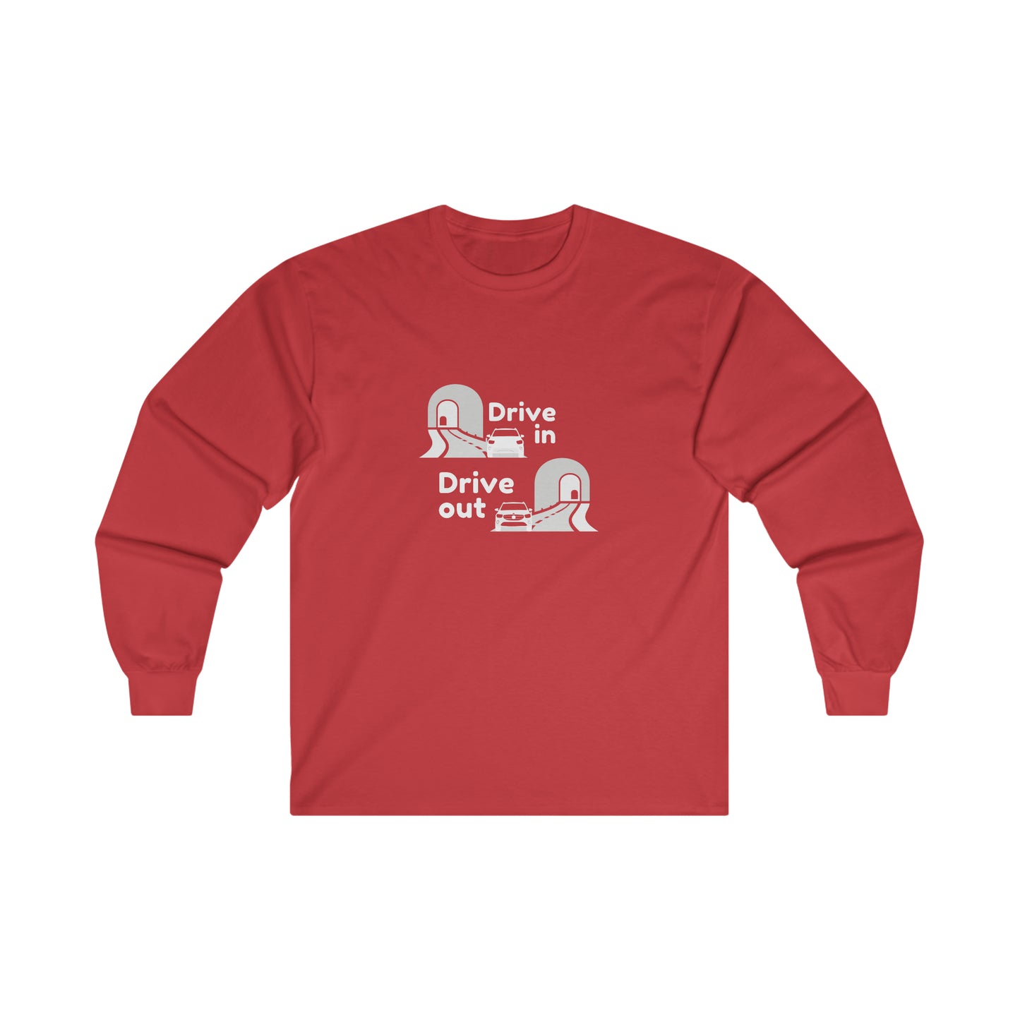 Drive In Drive Out Long Sleeve DMB Tee