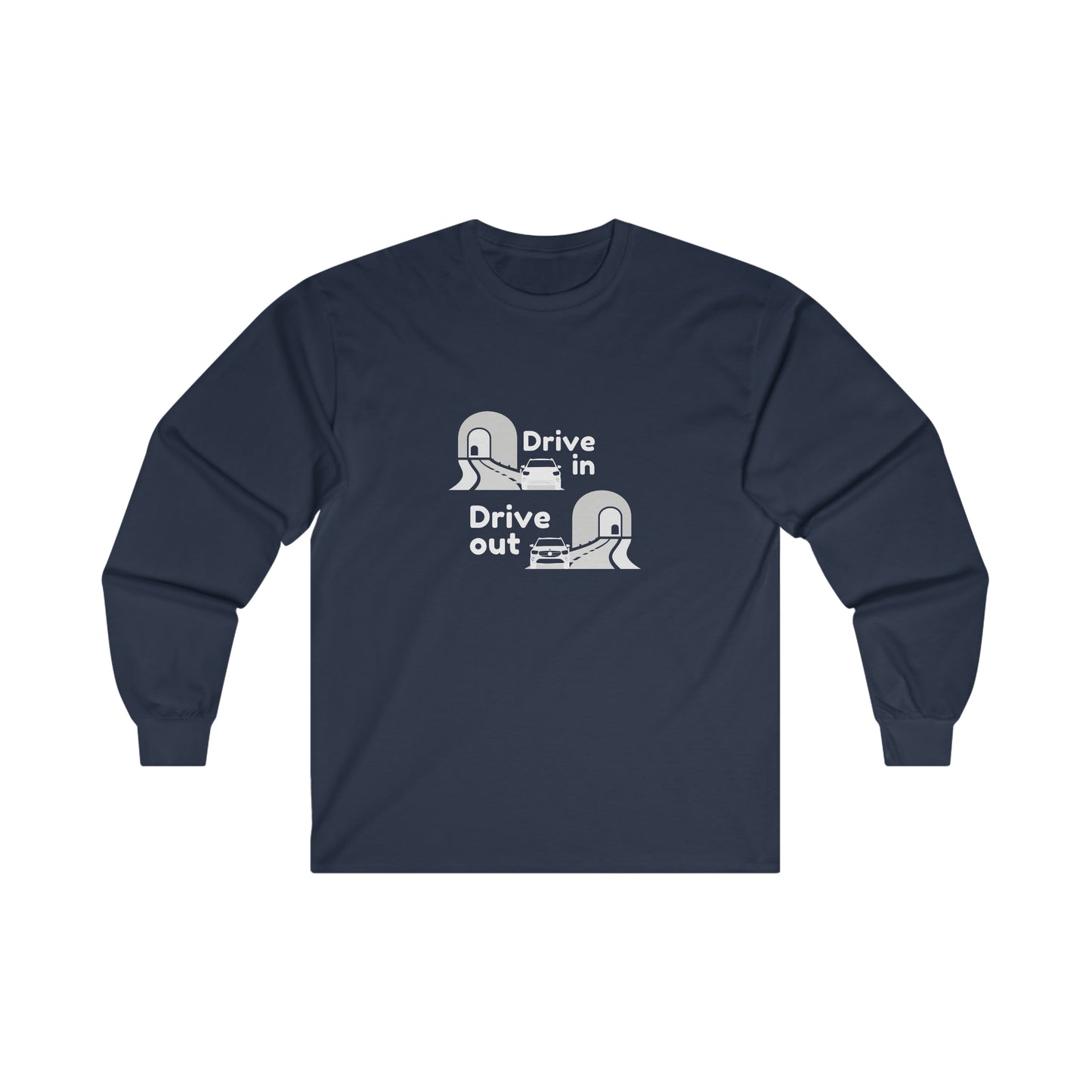 Drive In Drive Out Long Sleeve DMB Tee