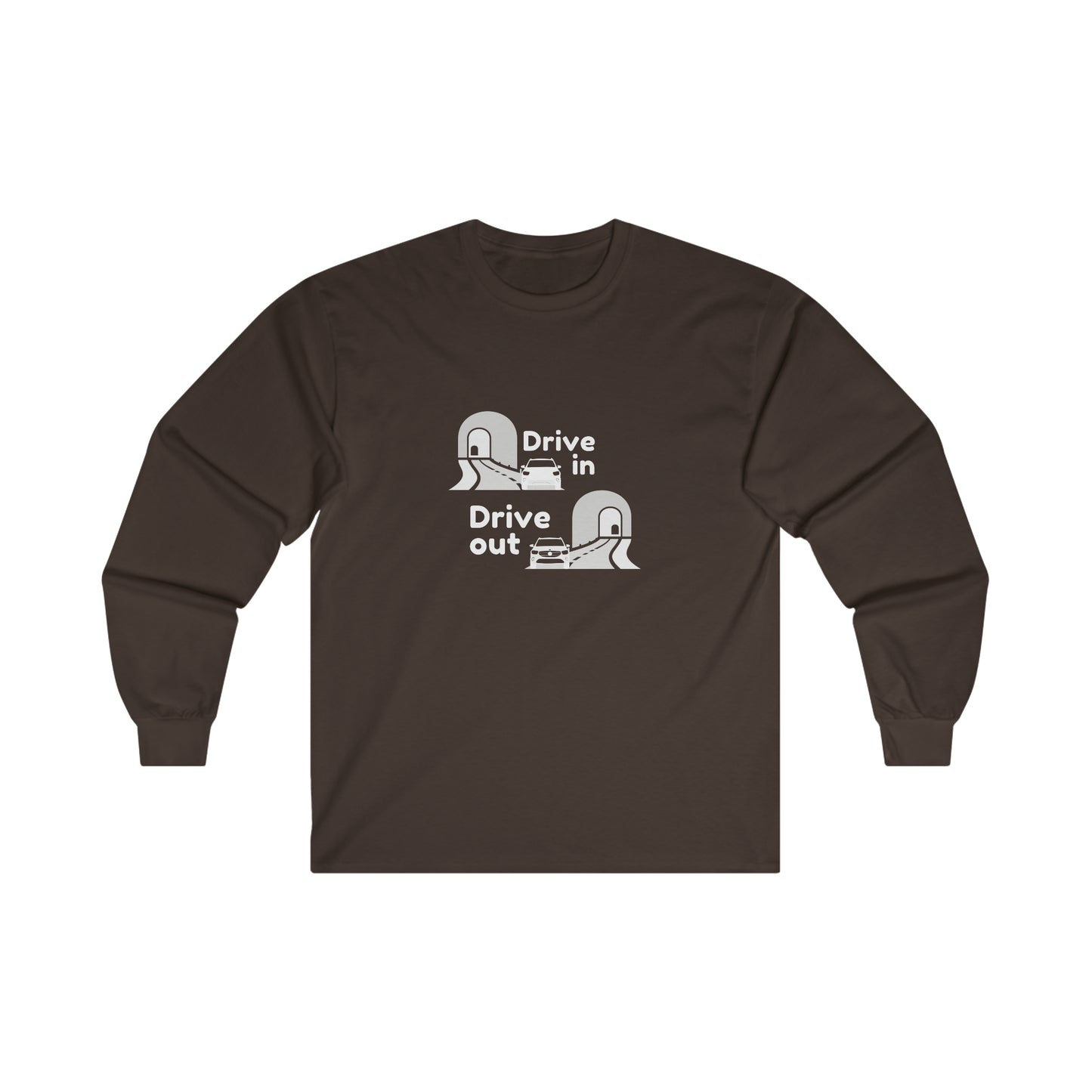 Drive In Drive Out Long Sleeve DMB Tee