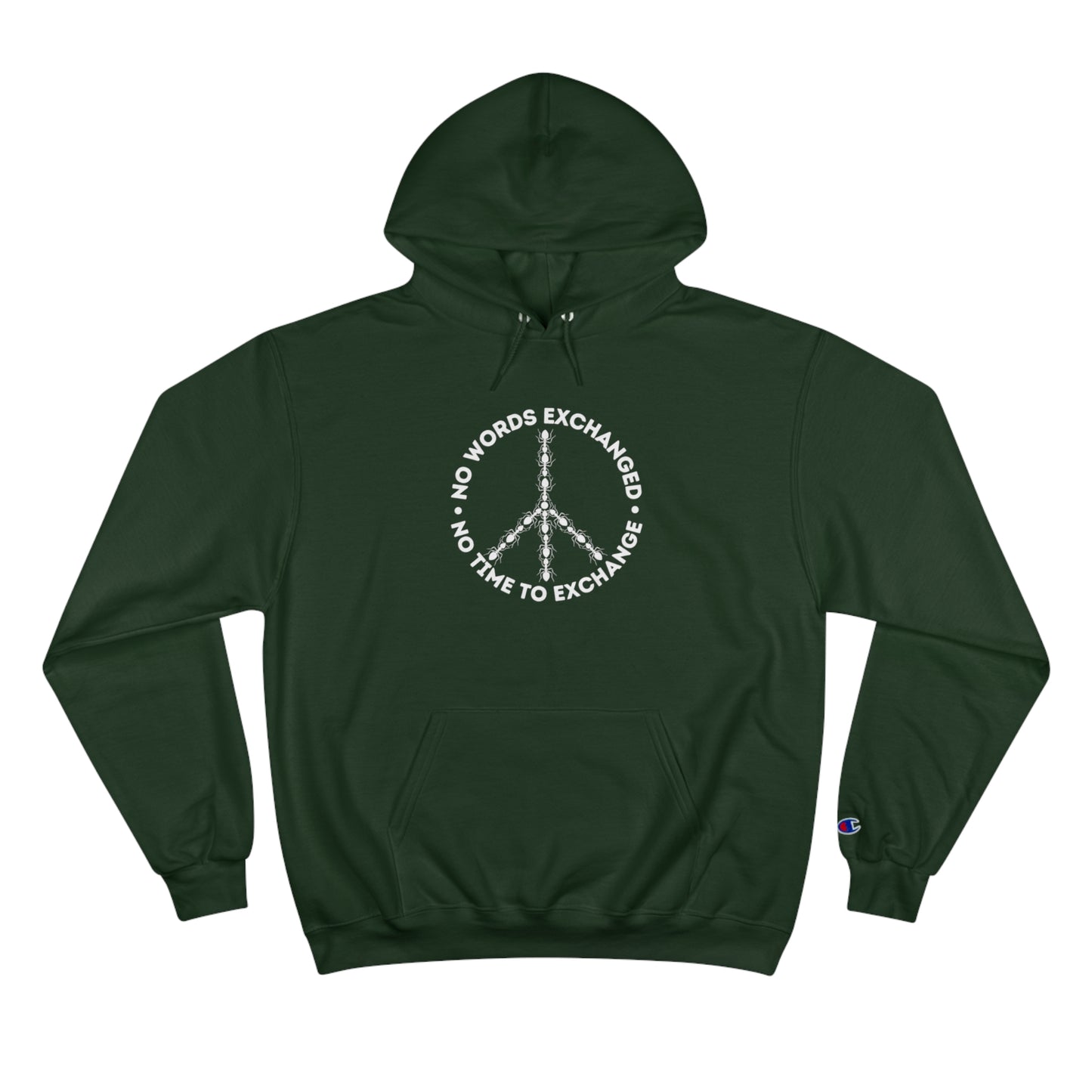 Ants Marching Peace Sign Unisex DMB Hooded Sweatshirt