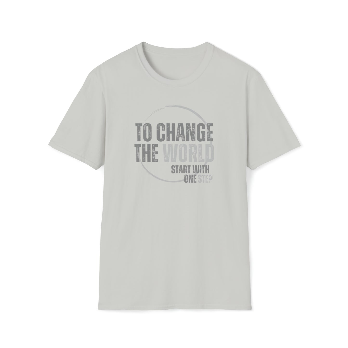 To Change The World Unisex Softstyle DMB T-Shirt