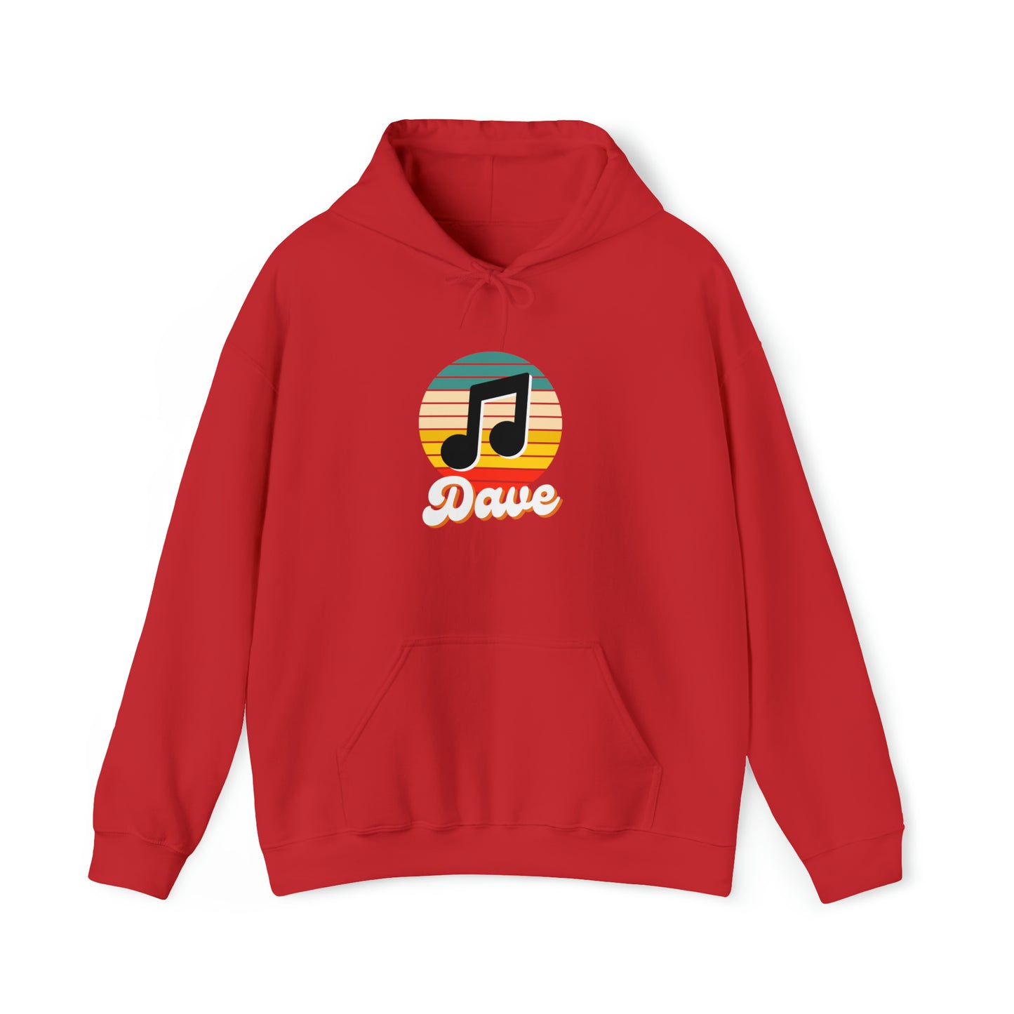 Dave Retro Style Unisex DMB Hooded Sweatshirt