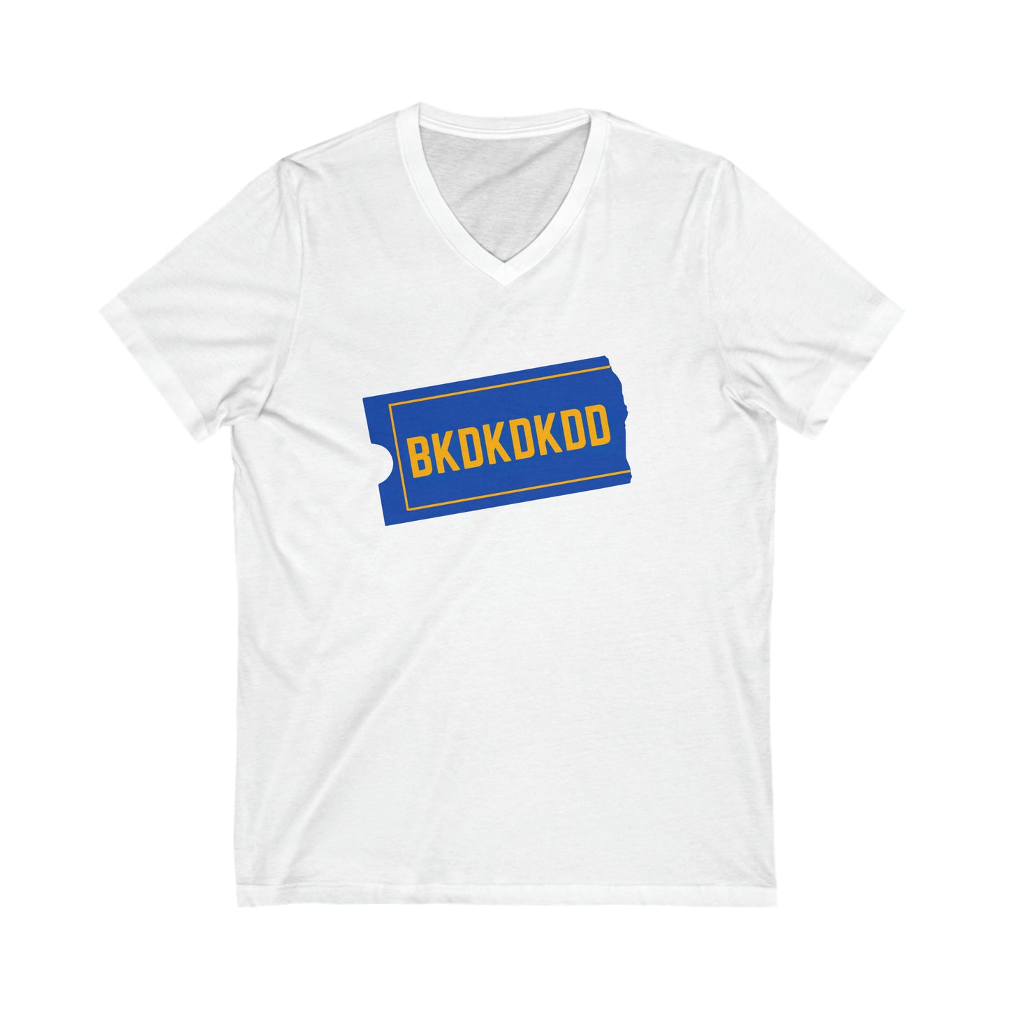 BKDKDKDD Blockbuster Style DMB V-Neck Tee