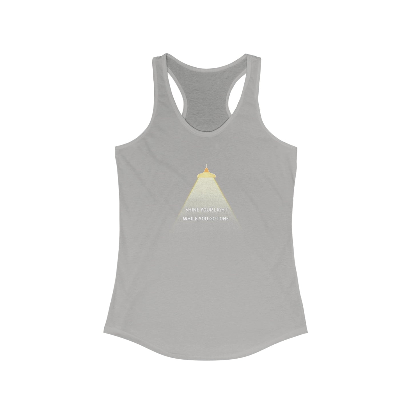 Shine Your Light Women's DMB Racerback Tank