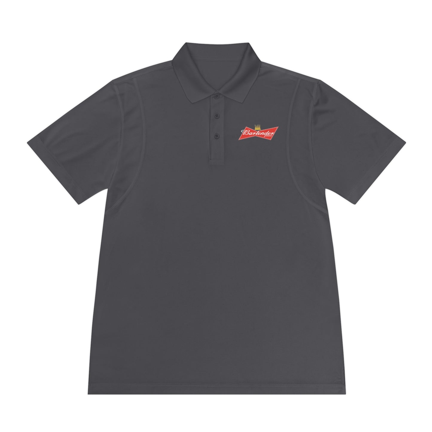 Bartender Bud Style Men's DMB Polo Shirt