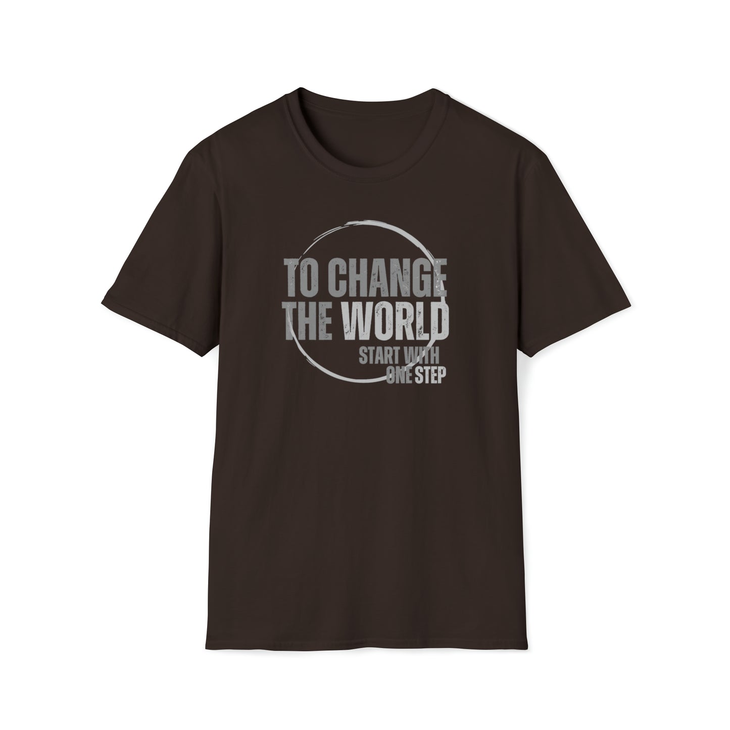 To Change The World Unisex Softstyle DMB T-Shirt