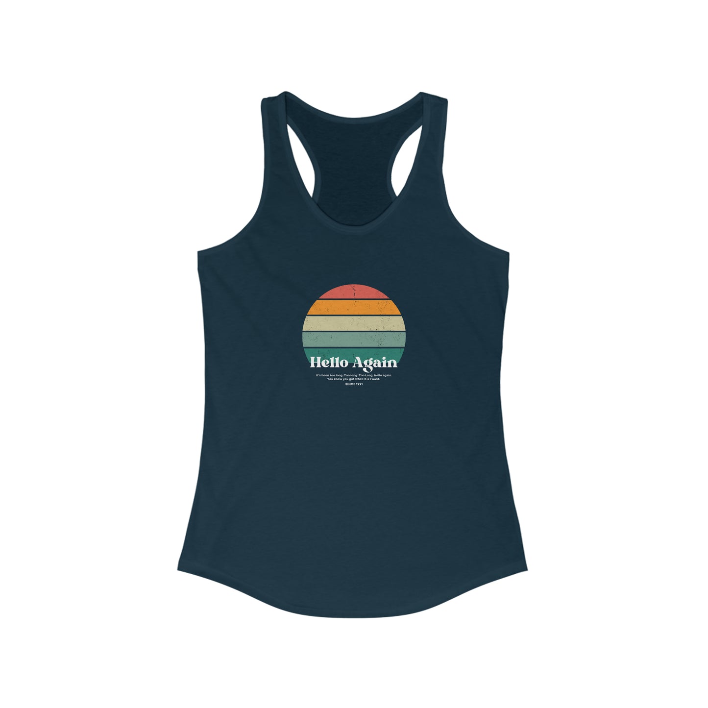 Hello Again Retro Women's DMB Tank