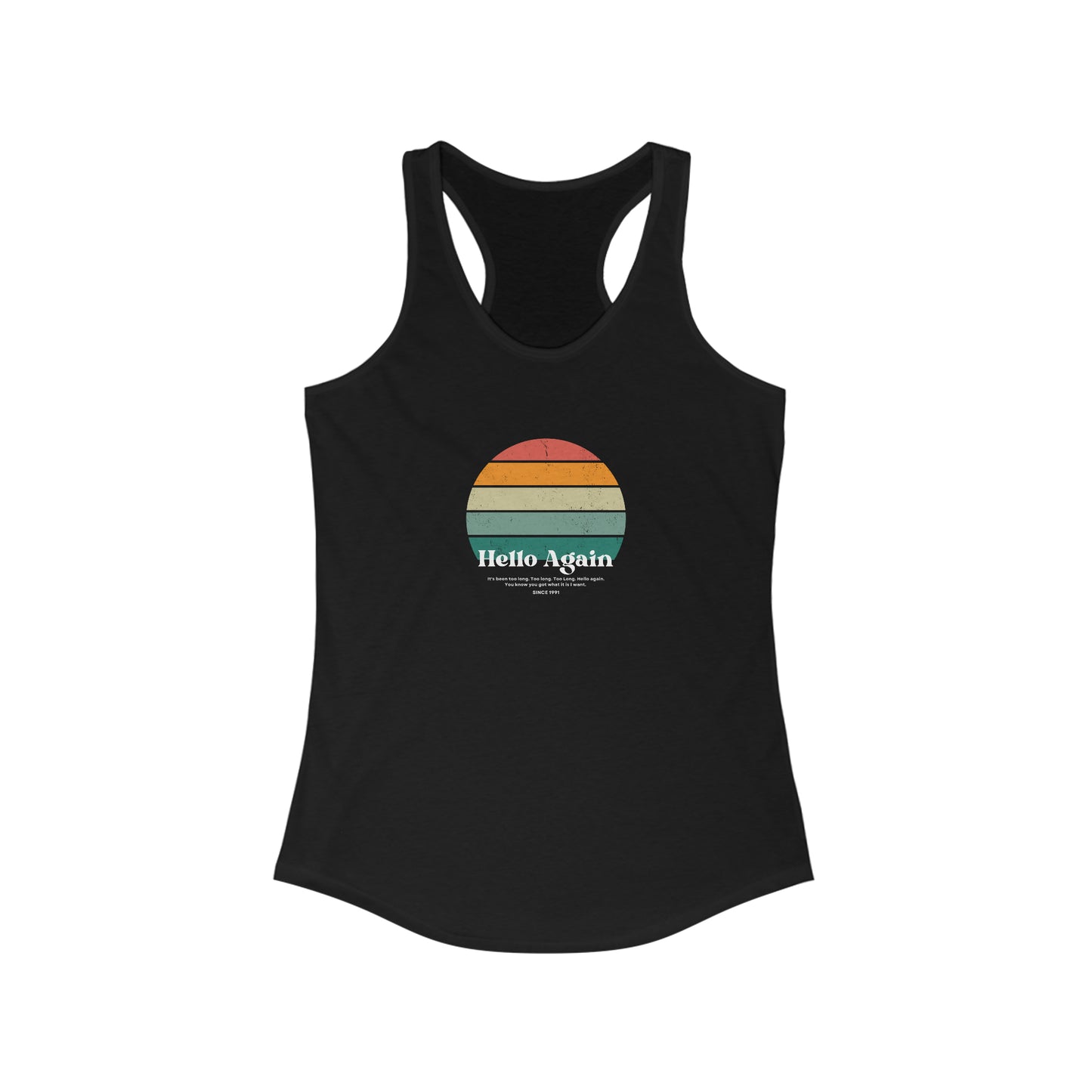 Hello Again Retro Women's DMB Tank