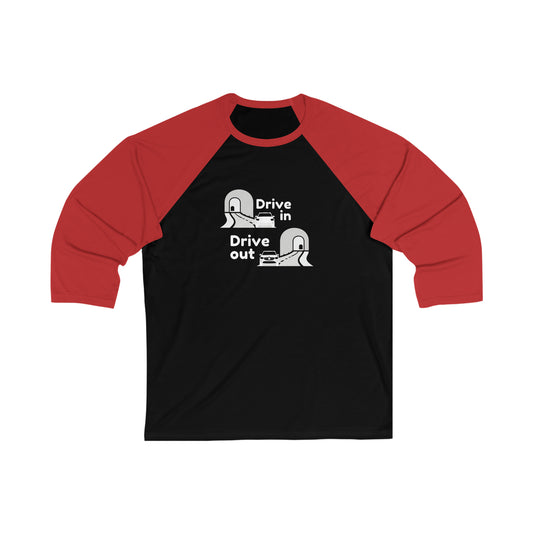 Drive In Drive Out 3\4 Sleeve DMB Tee