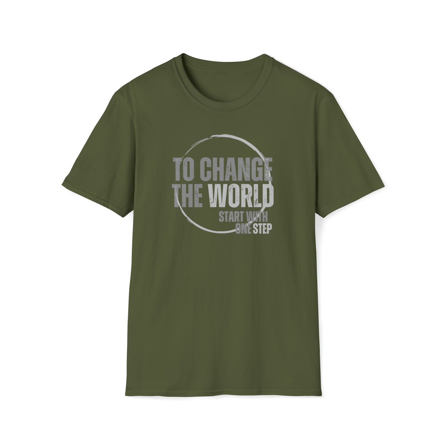 To Change The World Unisex Softstyle DMB T-Shirt