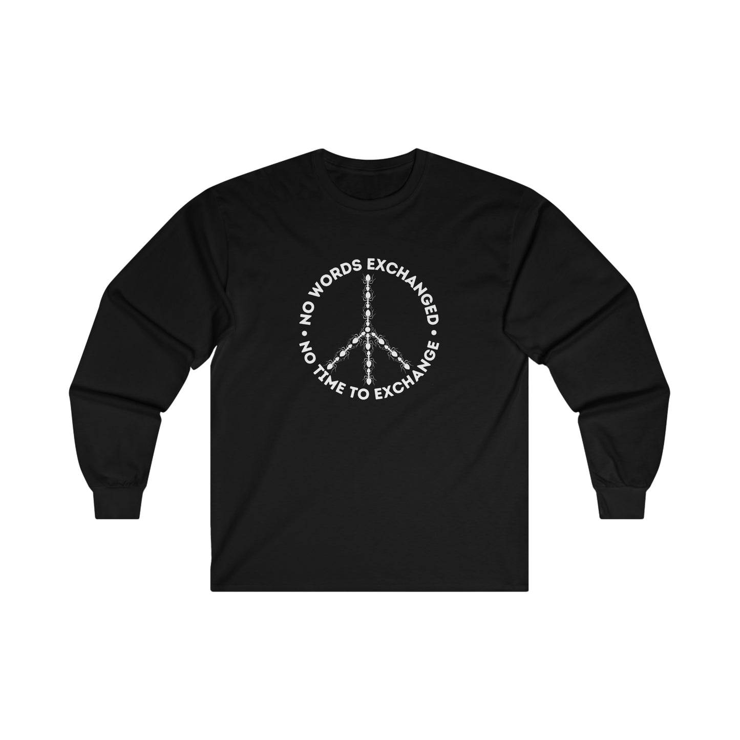 Ants Marching Peace Sign Long Sleeve DMB Tee