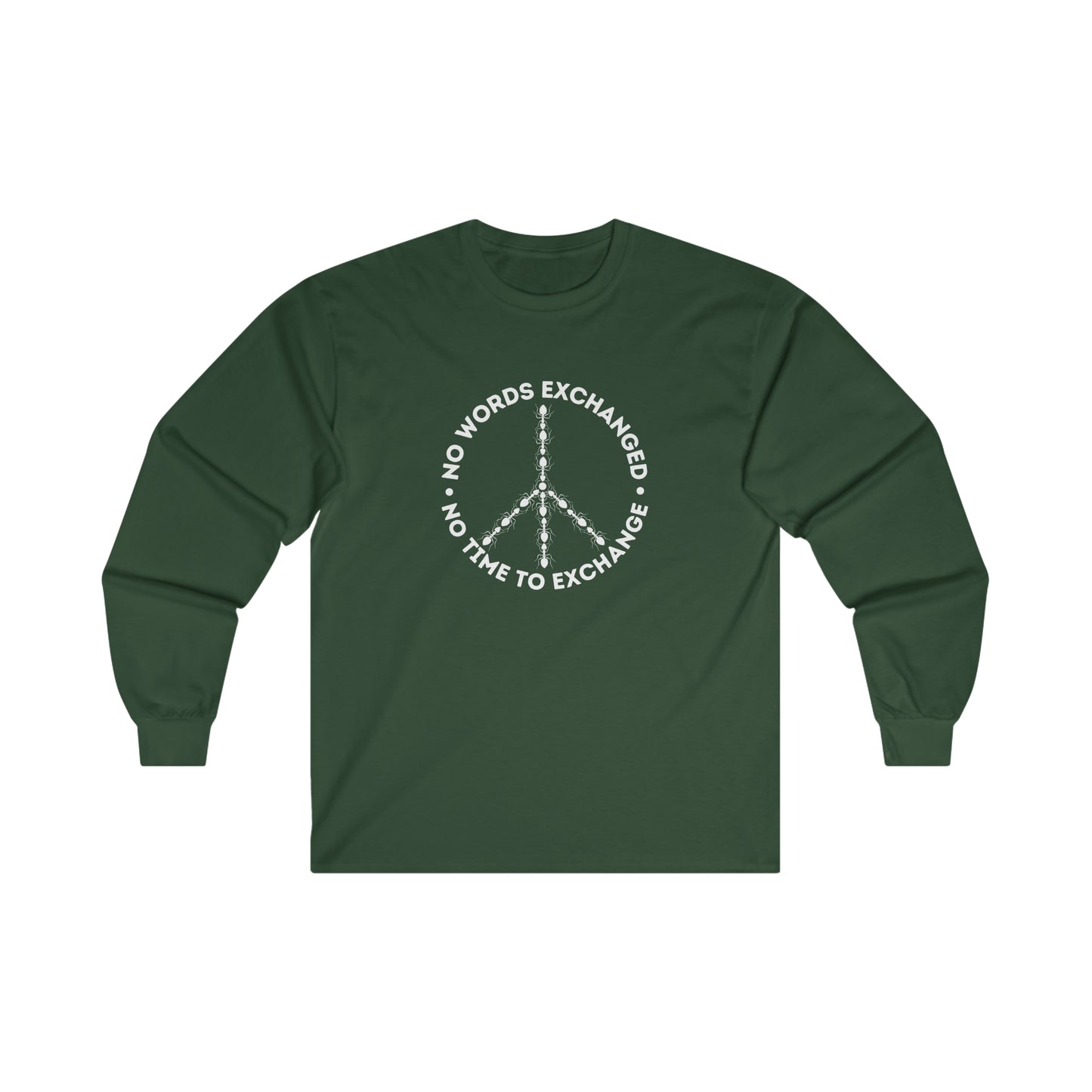 Ants Marching Peace Sign Long Sleeve DMB Tee