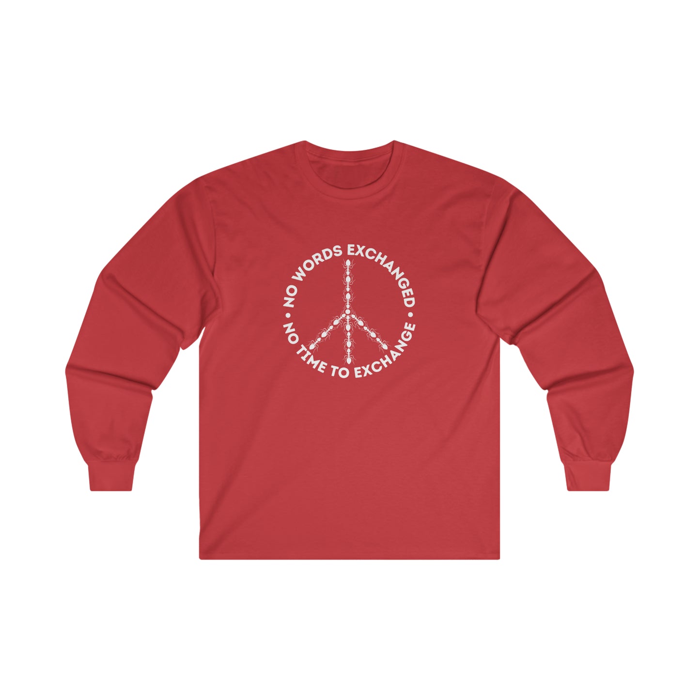 Ants Marching Peace Sign Long Sleeve DMB Tee