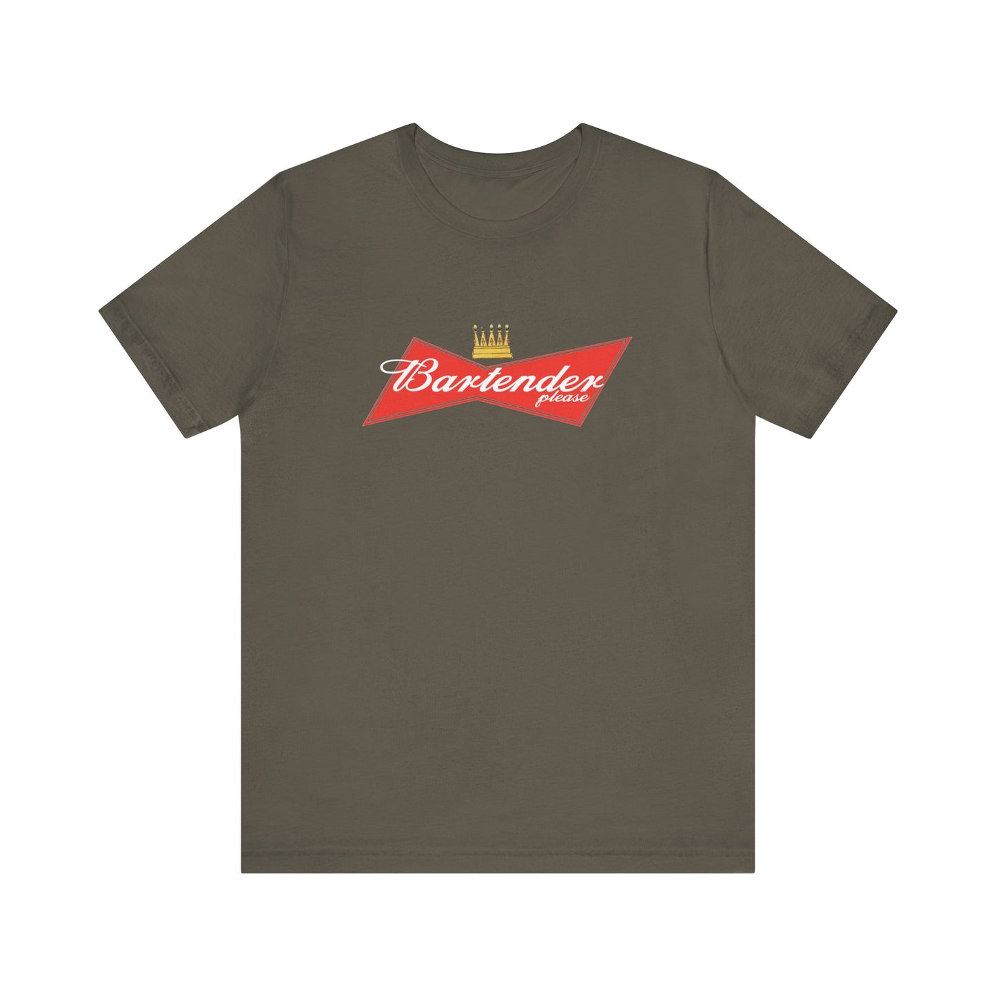 DMB Bartender Please Bud Style Unisex Jersey Short Sleeve Tee