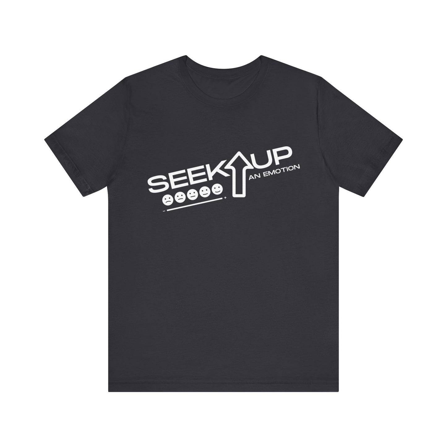 Seek Up White Print Unisex DMB T-Shirt