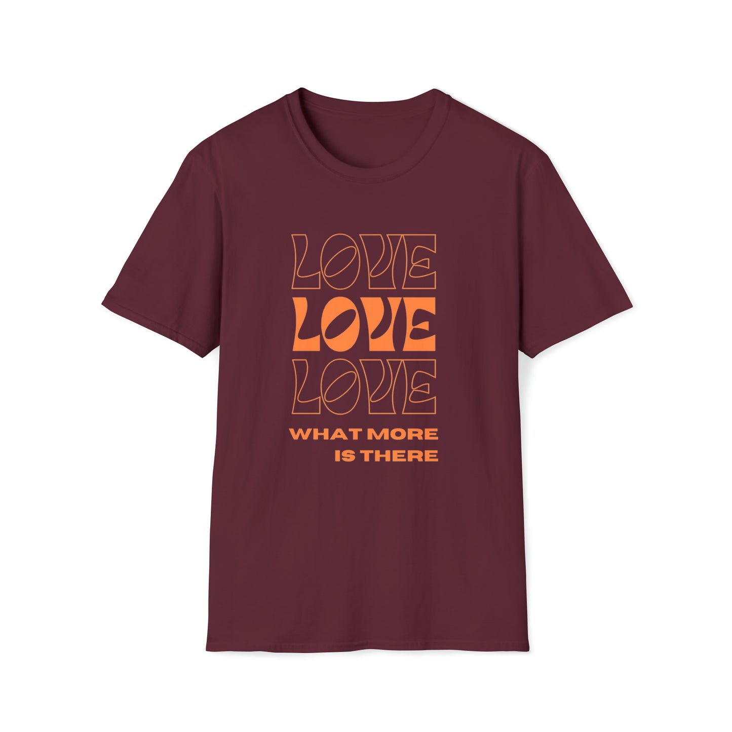 Love What More Is There Unisex Softstyle DMB T-Shirt