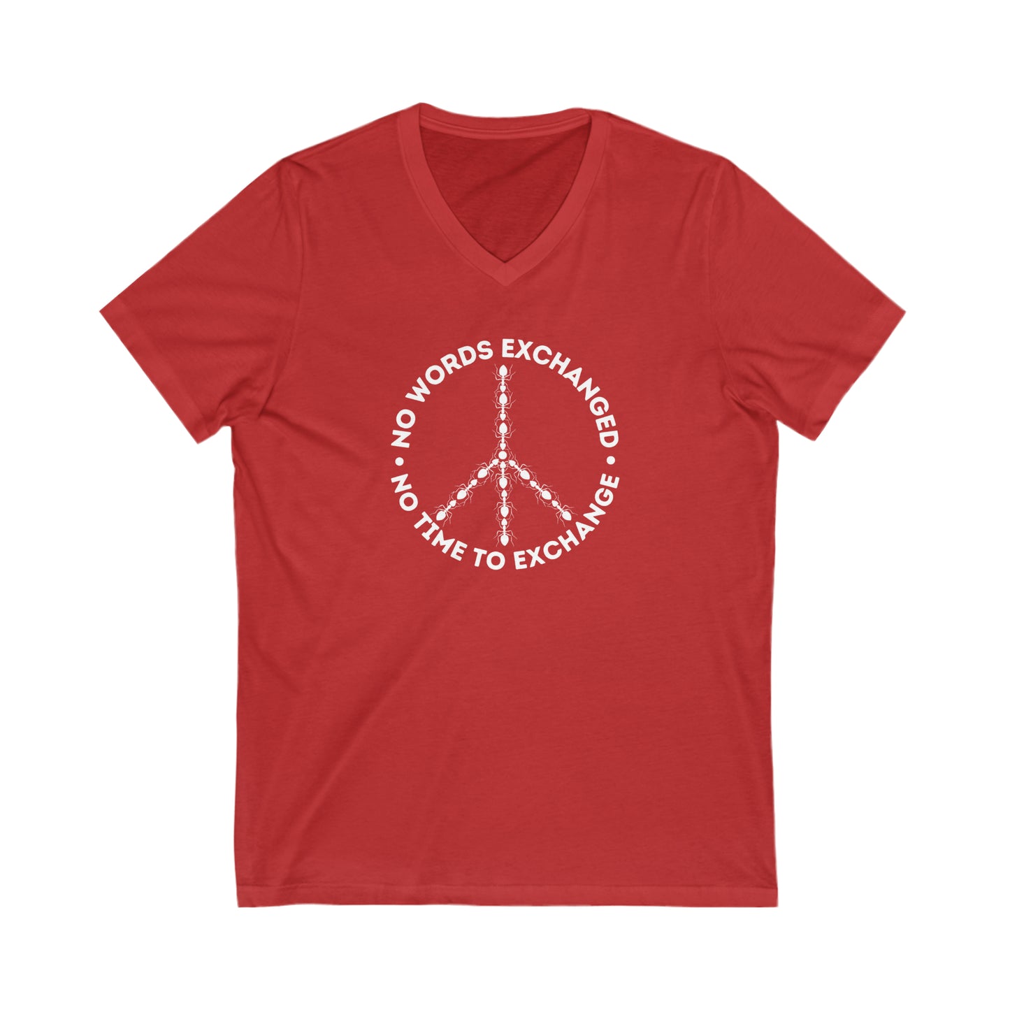 Ants Marching Peace Sign DMB V-Neck Tee