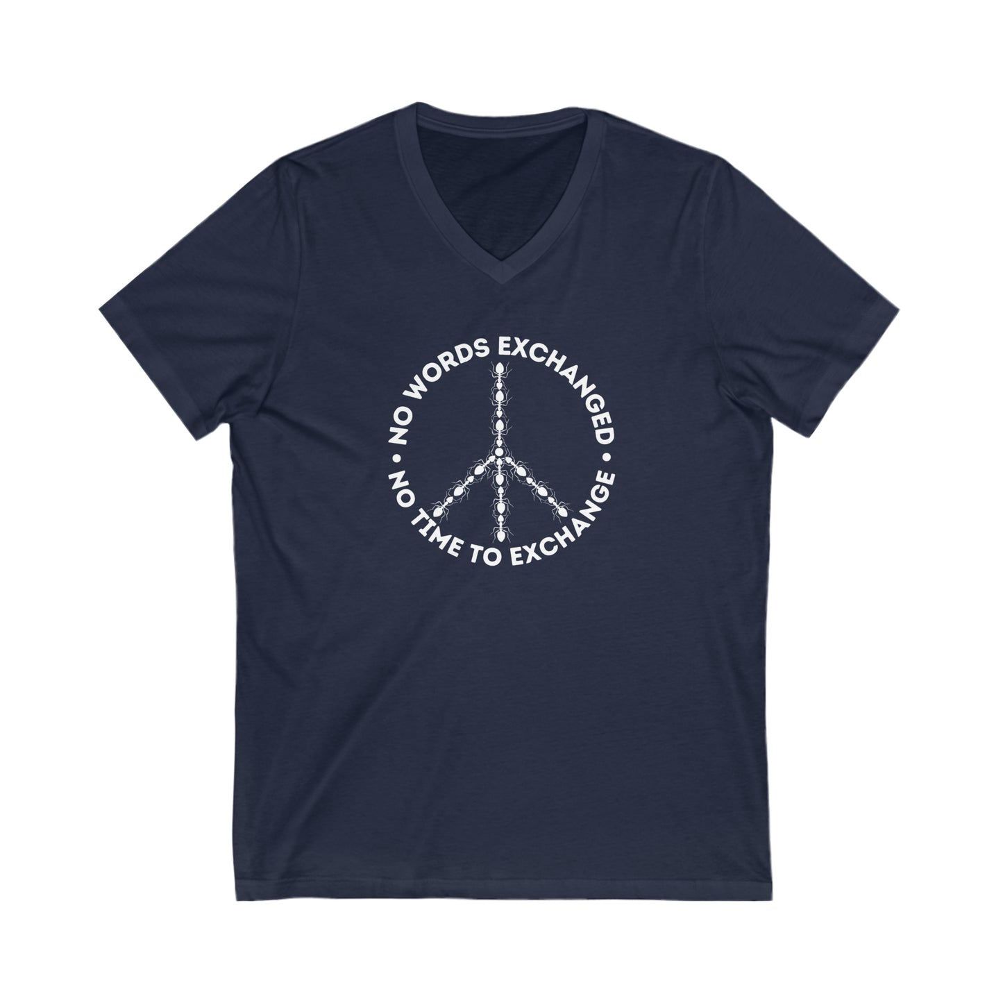 Ants Marching Peace Sign DMB V-Neck Tee