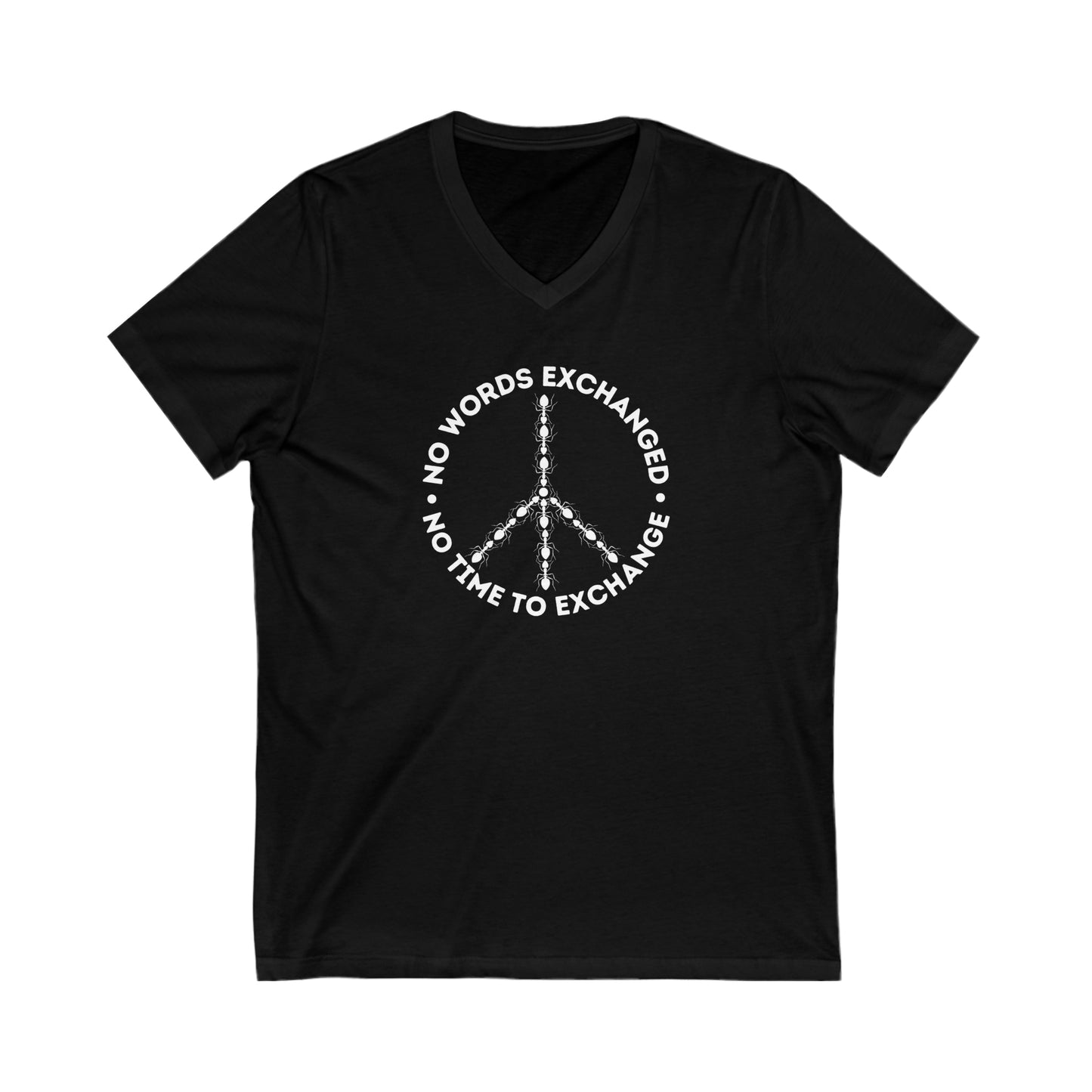 Ants Marching Peace Sign DMB V-Neck Tee