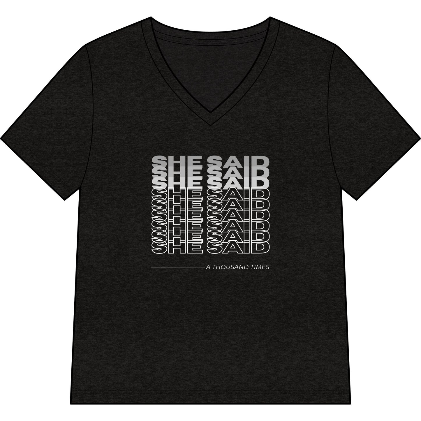 She Said DMB V-Neck T-Shirt
