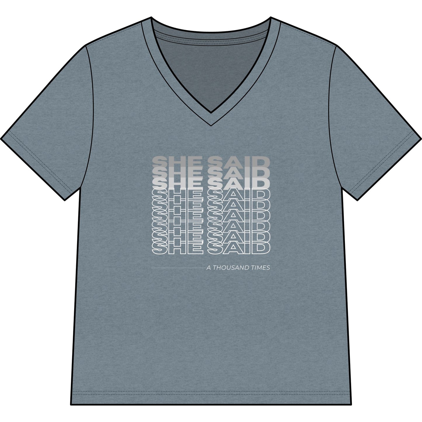 She Said DMB V-Neck T-Shirt