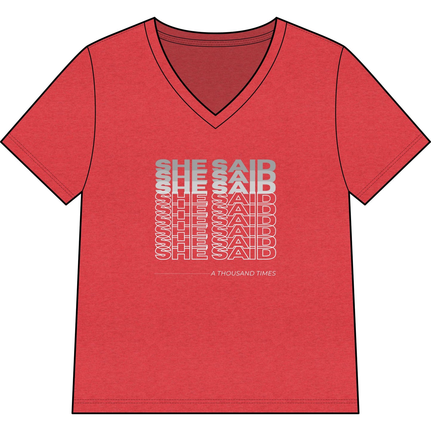 She Said DMB V-Neck T-Shirt