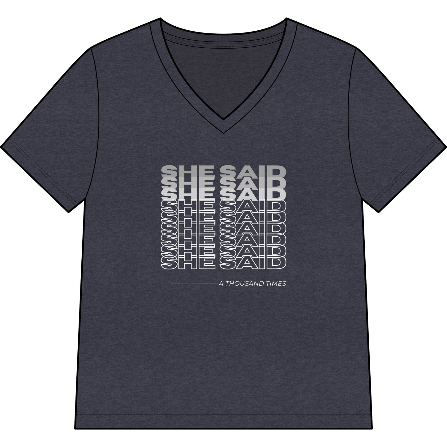 She Said DMB V-Neck T-Shirt