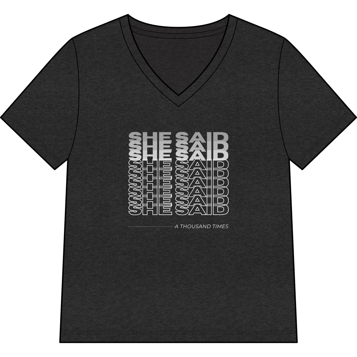 She Said DMB V-Neck T-Shirt