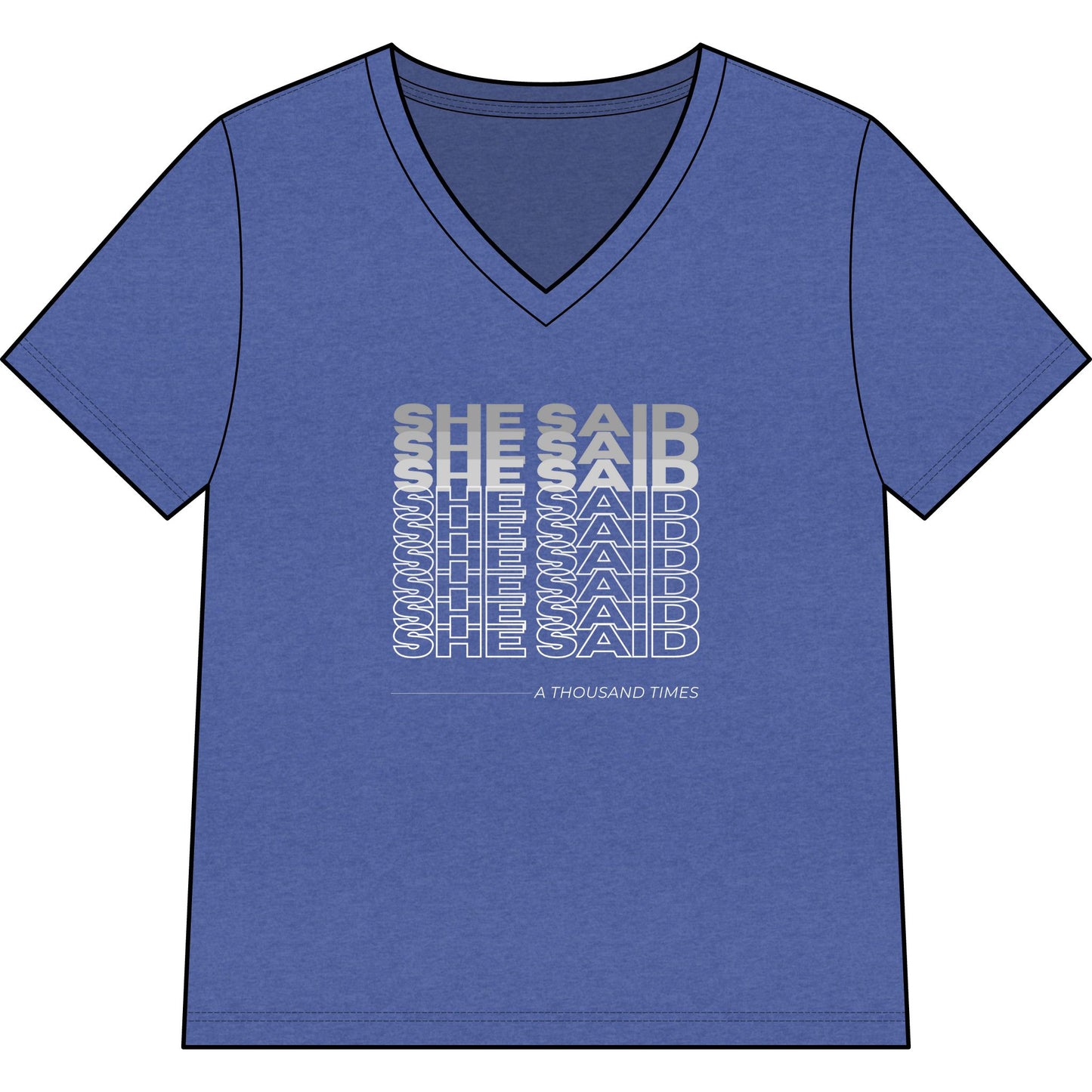 She Said DMB V-Neck T-Shirt
