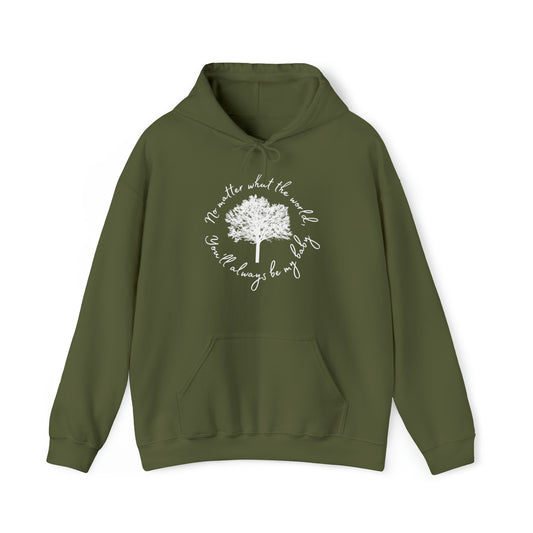 Dreaming Tree White Unisex DMB Hooded Sweatshirt